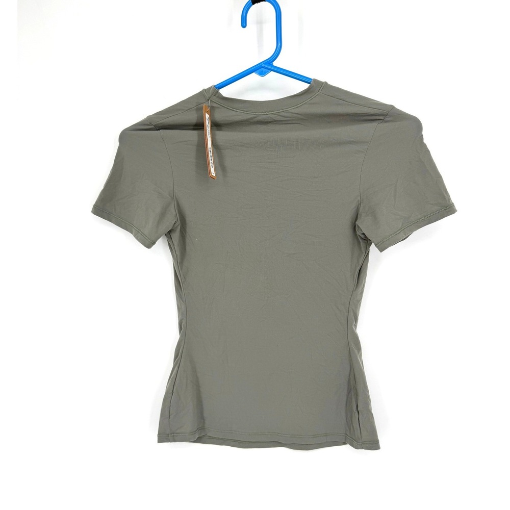 NEW SKIMS Fits Everybody Short Sleeve T-Shirt Gunmetal Grey Small AP-TSH-0649 - Picture 5 of 6